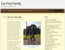 Tablet Screenshot of carfreefamily.com